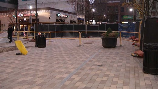 First half of Pittsburgh's newly redesigned Market Square opens to public
