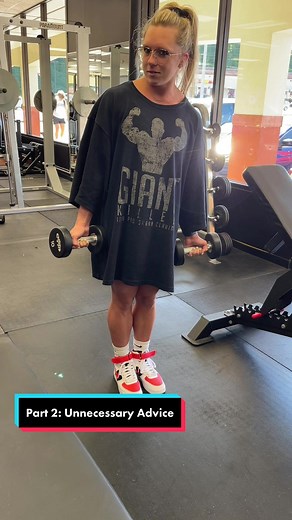 How NOT TO pick up a Muscle Mommy: Part 2- giving unnecessary form/technique advice. #bodybuilding #ifbbprofigure #gymthings #mendontlearn #musclemommy