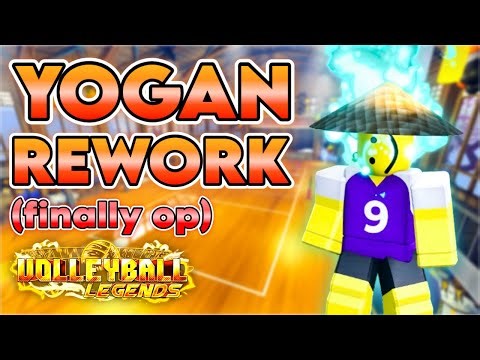 *NEW* YOGAN Secret Rework SHOWCASE in Volleyball Legends!