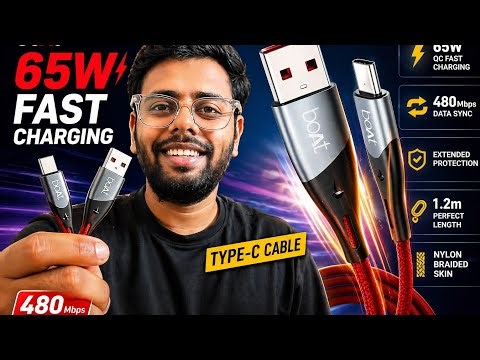 Boat Cable Unboxing ⚡ | Is It Worth It?🔥Honest Review + Durability Test