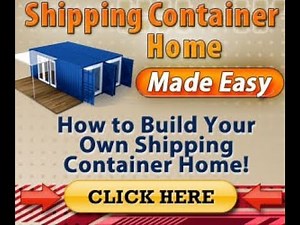 Learn how to build homes made from shipping containers - DIY - Best and easiest method to build.