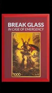 Break Glass in Case of Emergency! #shorts