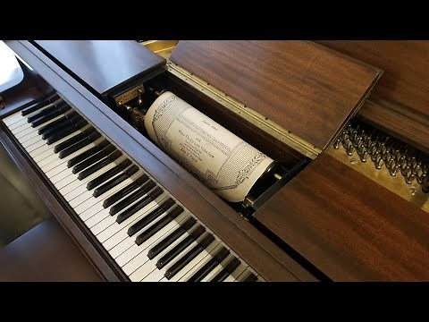 1924 George Steck Duo Art Reproducing Grand Player Piano Demo