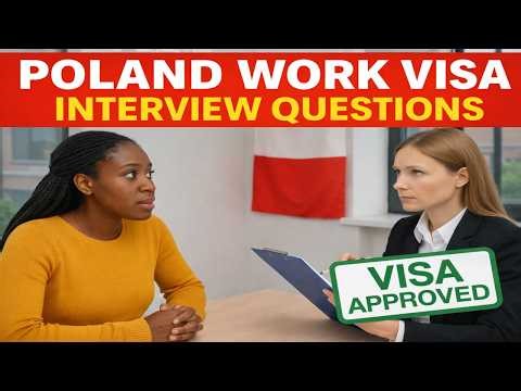 POLAND WORK VISA INTERVIEW | TOP Q & A Tips for Visa Applicants!