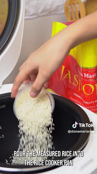 Unlock the Irresistible Goodness of Doña Maria Jasponica White Rice with Tefal Rice Cooker! Achieve perfectly soft, fluffy, fragrant, and delicious rice every time! #DonaMariaRice #MoreThanJustRice