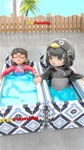 Gugugaga and Tani both want to relax.#gugugaga #tani #shorts #funnyvideo