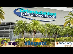Orlando Sanford Int'l Airport (SFB) Departures, Arrivals & Ground Transportation (4K)