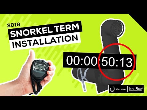 Centrotherm InnoFlue Snorkel Installation Tutorial