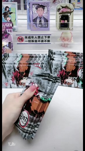 Unboxing Card Demon Slayer - Hot Anime Collectables
