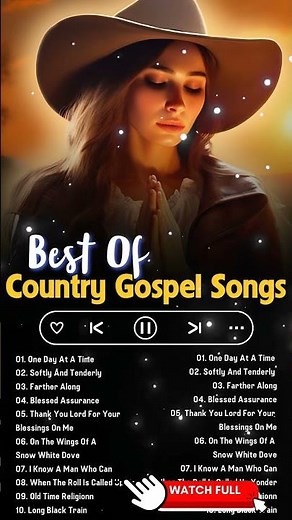 Old Country Gospel Songs Of All Time - Most Popular Old Christian Country Gospel 2024