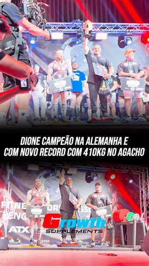 DIONE QUEBROU SEU RECORDE NA ALEMANHÃ