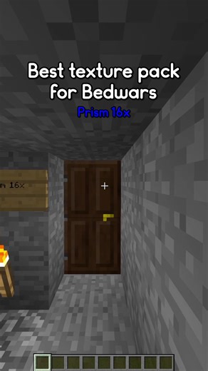 Prism 16x Texture Pack for Minecraft Bedwars PVP