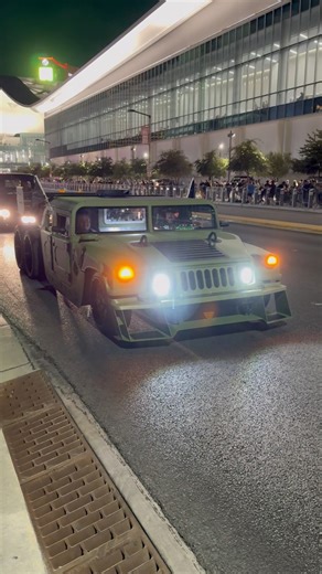 2.1M views · 12K reactions | Slammed Hellcat Powered Six Wheel Military HUMVEE Rolling Out Of The 2025 SEMA Show #sickcarsandtrucks #fblifestyle #semashow | SICK Cars and Trucks | Facebook