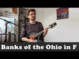 Banks of the Ohio - Larry Rice version in F - Mandolin Lesson (Advanced)