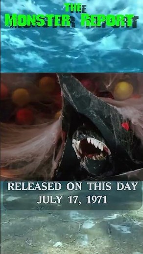 Gamera vs. Zigra was released on this day, July 17th, 1971. #kaiju #gamera #movie