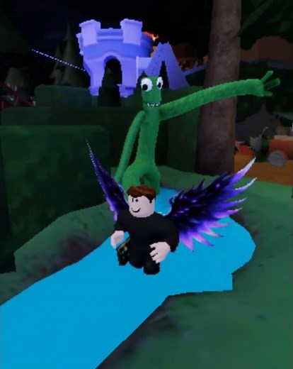 Rainbow Friends chapter 2 Green monster Jumpscare gameplay #roblox #rainbowfriends