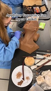 96K views · 1.1K reactions | ️ Open casket for funerals #facialreconstruction #opencasket #mortuary #mortuarymakeup #spfxmakeup #mortuaryschool #mortuaryscience #funeral #funerals #embalming #embalmer #reelsinstagram #reels #viral #viralvideos #reel #explorepage #reelsvideo #funeraldirector #spfxmakeupartist #fartist #makeup #makeupschool | Beforethecoffin | Facebook