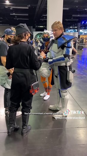 A year ago today, Dolores “straightened up” her first convention at Star Wars Celebration! What made it so special were all of the friends and fellow cosplayers that went along with the joke— thank you, so so much for one of the most fun weekends of my life! ✍️🙏 (This video is a re-edit of some of my favorite moments!) @BJ Whimpey @That One Guy @The Captain @GeekStrong @TheGeekGatsby #starwars #imperialhumanresources #imperialhr #starwarscosplay #starwarstiktok