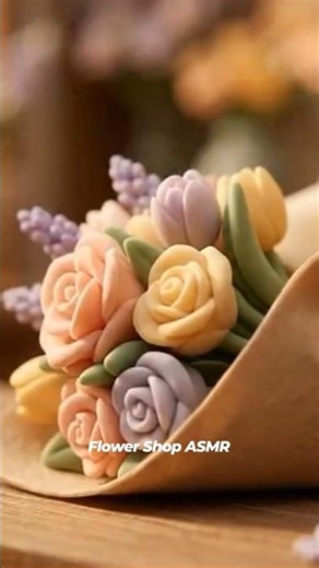 Time to tie flowers, my mind is at ease 🌸 Relaxing Flower ASMR #Bouquet