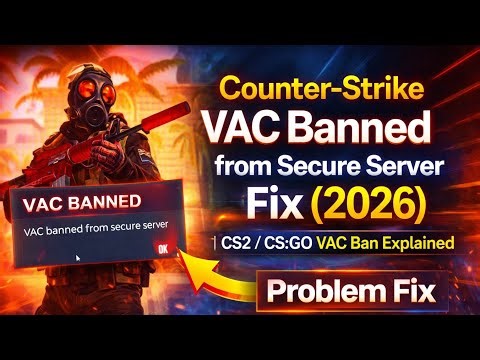 CS2 vac Ban from Secure Server Fix | CS:GO VAC Ban Explained Problem Update Fix