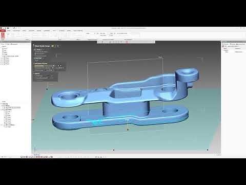 3 Minute Geomagic Design X Tips - STL Aligning Vs. XY Plane
