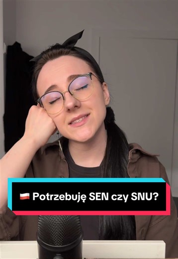 Potrzebuję sen czy snu? Polish grammar: when to use 'sen' vs 'snu'