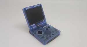 Gameboy advance SP Hintergrundbeleuchtung IPS - Clear Blue - Neue Batterie- USB C Audiogerät und Hülle - Etsy.de