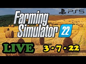 Starting a New Farm Career Mode FS22 with Realistic Beacons - Farming Simulator 22 Live PS5