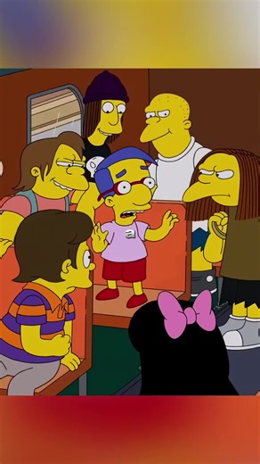 Cómo Lisa controla a todos en el autobús #lossimpson #thesimpsons #shorts #