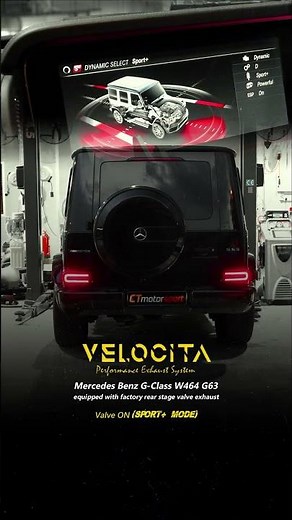 MERCEDES G-CLASS W464 Facelift 2018-2023 Upgrade Exhuast system