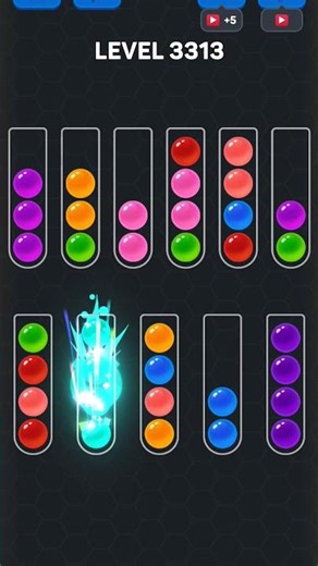 Ball Sort Puzzle nível 3313 #games #puzzle #gaming #automobile #pop #level #colors #gameplay #gamer