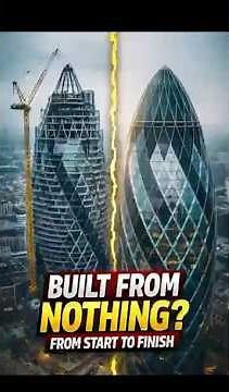 How was The Gherkin actually built? 🏗️