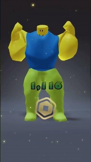 How to make BUFF NOOB in ROBLOX! #shorts #roblox