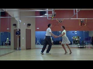 Hustle Dancing 0020 Change Places, She Goes, Send Out, Cross Body Lead, Wrap Turn