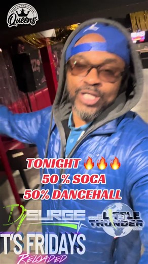TONIGHT TONIGHT 🔥🔥🔥 LADIES FREEEEEE UNTILL 1AM! TripleAAAEnt & Queens Resto Proudly Presents The Hottest Friday Nite In The City IT’S FRIDAYS “RELOADED” 50% SOCA / 50% DANCEHALL 100% VIBEZ 🎧 DJ SURGE @djsurgefx 🎧 LITTLE THUNDER SOUND @littlethundersound @scroogielittlethunder @johnofrass @donignorancethunder 🍹🍾 @ohsnapitskey @siimplydimples @sshay_sh This Friday April 3rd 2026 📍QUEENS RESTO BAR @queensbardecarie 5137 Decarie Blvd (Below Queen Mary) “Who God Bless, No Man Curse” No Smokin