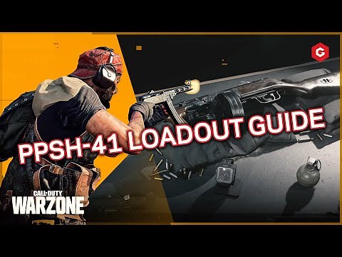 WARZONE PPSH-41 LOADOUT (BEST ATTACHMENTS AND SETUP FOR YOUR CLASS)