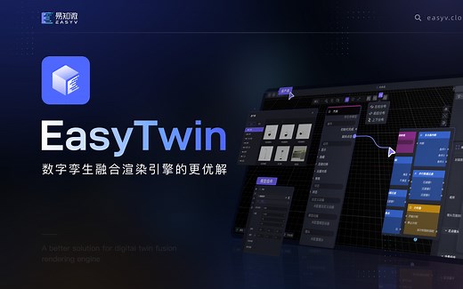 易知微EasyTwin助力构建更好的数字孪生融合渲染引擎！