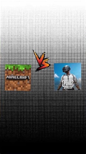 minecraft vs pubg mobile 🤯