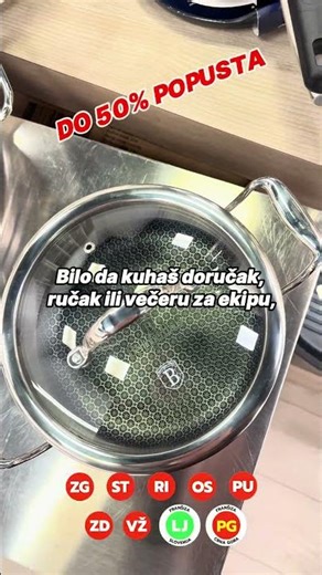 Hexagon tave i lonci s 3D inox matricom na akciji (03/2026)