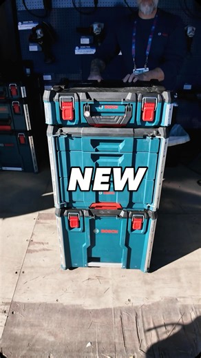 The Bosch L-BOXX rolling storage system just got a serious upgrade. - This new modular setup is built for real jobsite movement stackable L-BOXX cases, a rugged wheel base, and a telescoping handle that actually makes transport easy. Roll everything in at once, lock it together, and keep tools protected and organized from truck to work area. - Mobile. Modular. Built to work the way trades actually move. - Bosch L-BOXX, Bosch rolling tool storage, L-BOXX contractor system, modular tool storage, j