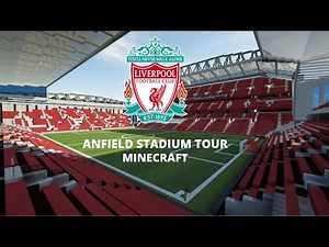 ANFIELD Stadium Tour In Minecraft!!