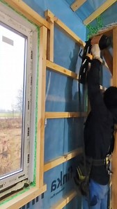 Perfect wooden wall moisture protection sheet laying skills | Sanford Civil Consultant