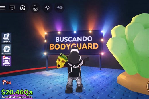 Sorteo de Bodyguard y Moderador en Roblox