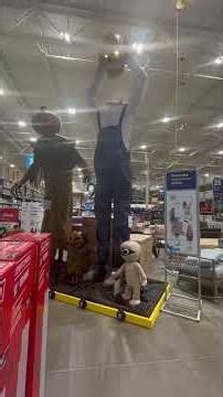 Lowes 15 foot Watcher animatronic #animatronics #lowes #halloween