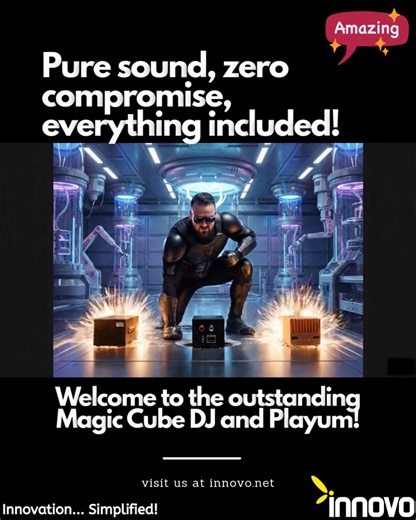 info innovo on Instagram: "Innovo is proud to introduce the Magic Cube DJ and Magic Cube Playum, the game-changing media server/player designed for flawless, professional-grade audio anywhere. Replace your Fusion music! The Fusion Era is Over. Swap your archaic Fusion Research server for the Magic Cube DJ & Playum. We deliver pristine audio performance that breathes new life into your system—without breaking the bank. Modernize your music today. Fusion Research server is a relic. Stop letting ar