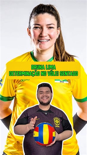 Bruna Lima: Determination in Sitting Volleyball! 🏐🇧🇷🥇