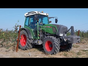 TAGLIO ERBA, ARIEGGIATURA ED ERPICATURA NEL VIGNETO: FENDT 211F - 210F | MASSEY FERGUSON 3710F