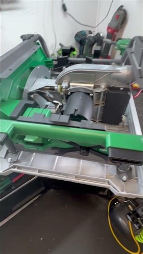 Hikoki table saw repair new top fitted