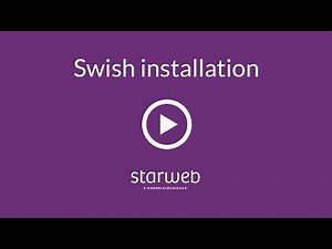 Swish-installation