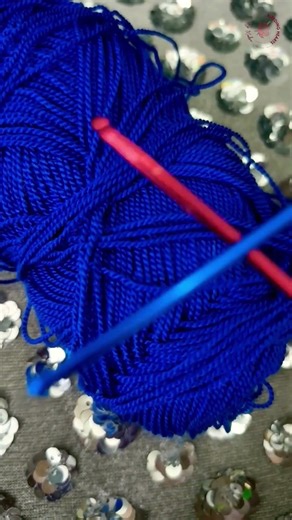 Midnight Ruffle Statement Earrings 💙 | Handmade Crochet Earrings | Bold Blue Earrings #prettythings